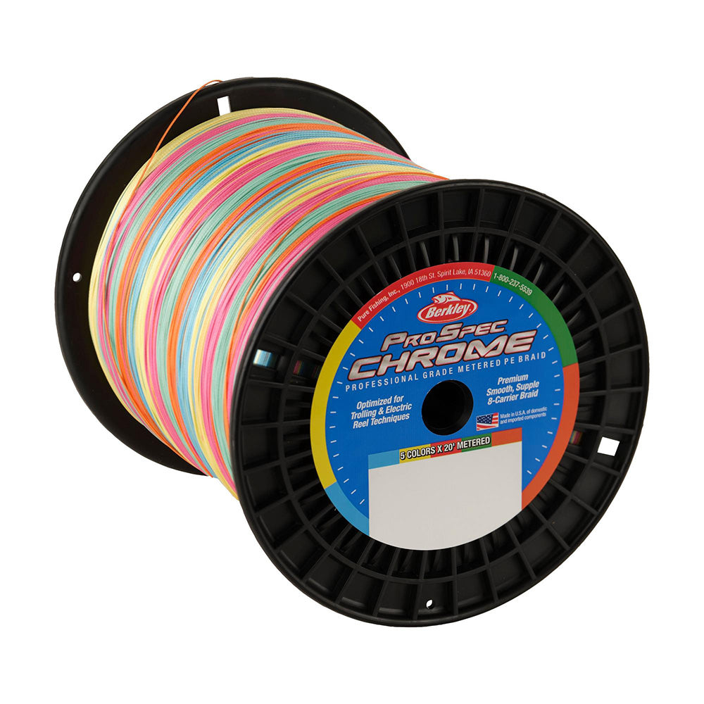 Berkley Prospec Chrome 5 x 20' Metered Braid - 100lb - 3000yd [1621894]