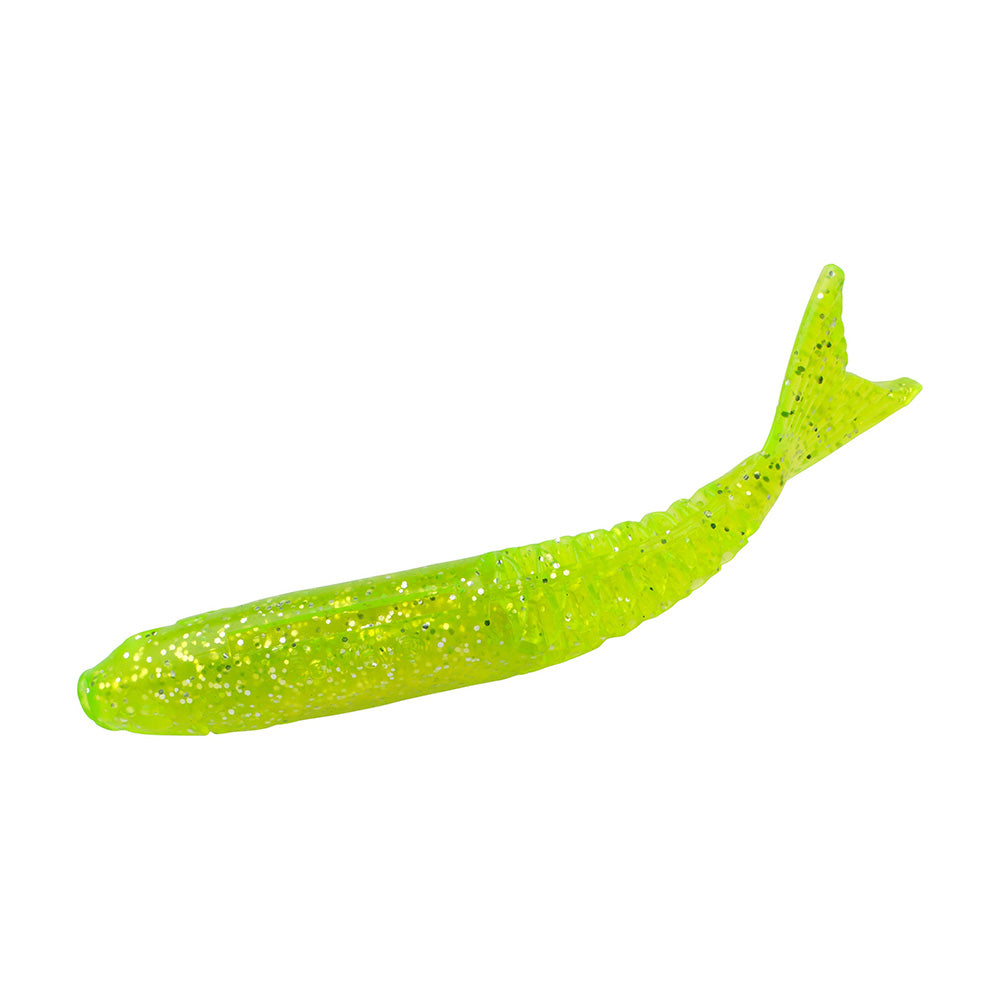Berkley PowerBait PowerStinger - 3.5" - Chartreuse Silver Flash BSWPBSPS3.5-CHCFL [1637639]