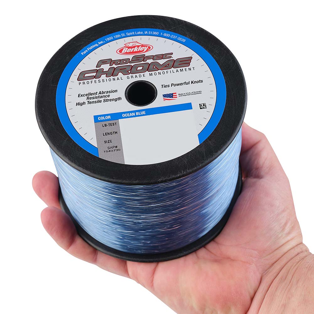 Berkley ProSpec Chrome Ocean Blue Microfilament - 12lb - 1000 yds - PSC1B12-OBL [1545729]