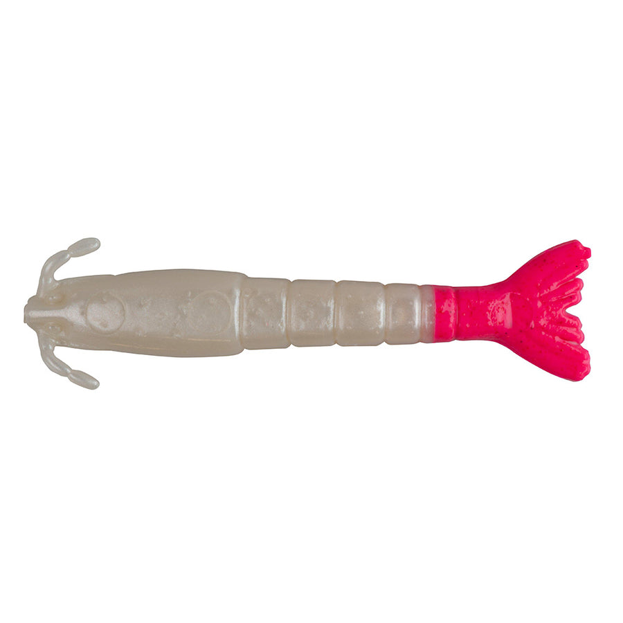 Berkley Gulp! Saltwater Shrimp - 3" - Pearl White/Pink [1294784]