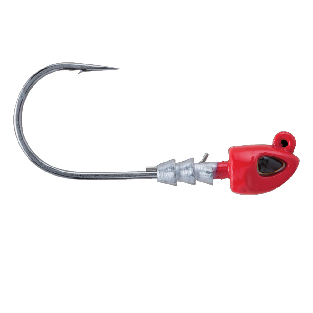 Berkley Fusion19 Swimbait Jighead - 1/0 - 1/8oz - Red [1504407]