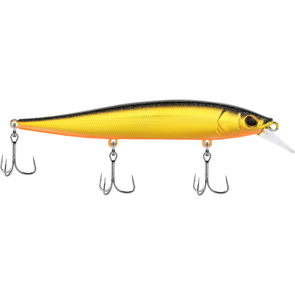 brackish fishing lures Berkley Stunna Black Gold Jerk Bait Freshwater Fishing Lures