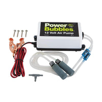 Marine Metal Power Bubbles Air Pump B-15 for fishing and bait keeping.