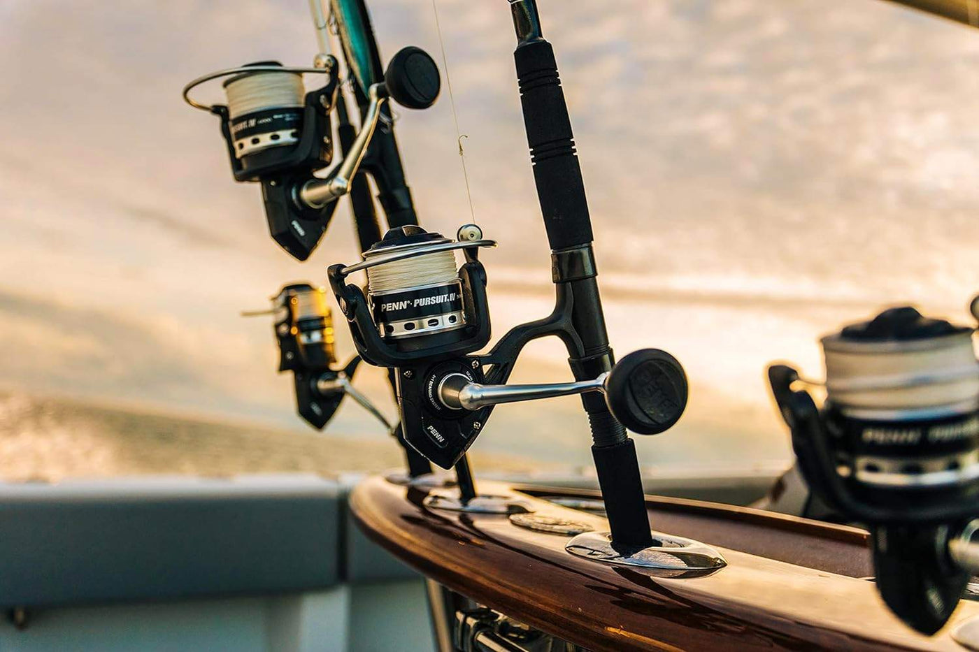 best penn reel for boat fishing PENN Pursuit® IV Fishing Rod and Spinning Reel Combo
