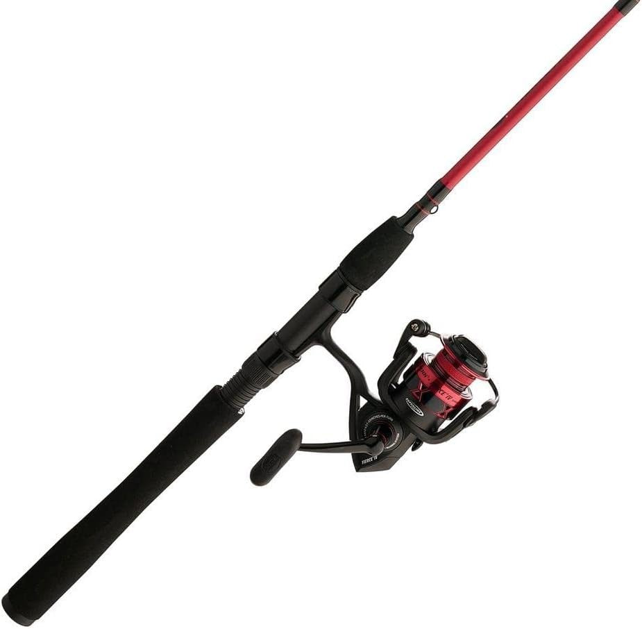 deep sea fishing reel and rod combo PENN® Fierce™ IV Saltwater Spinning Reel and Fishing Rod Combo