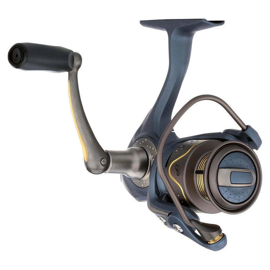 Pflueger President 25 Spinning Reel PRES25X front view with ergonomic handle and smooth drag system