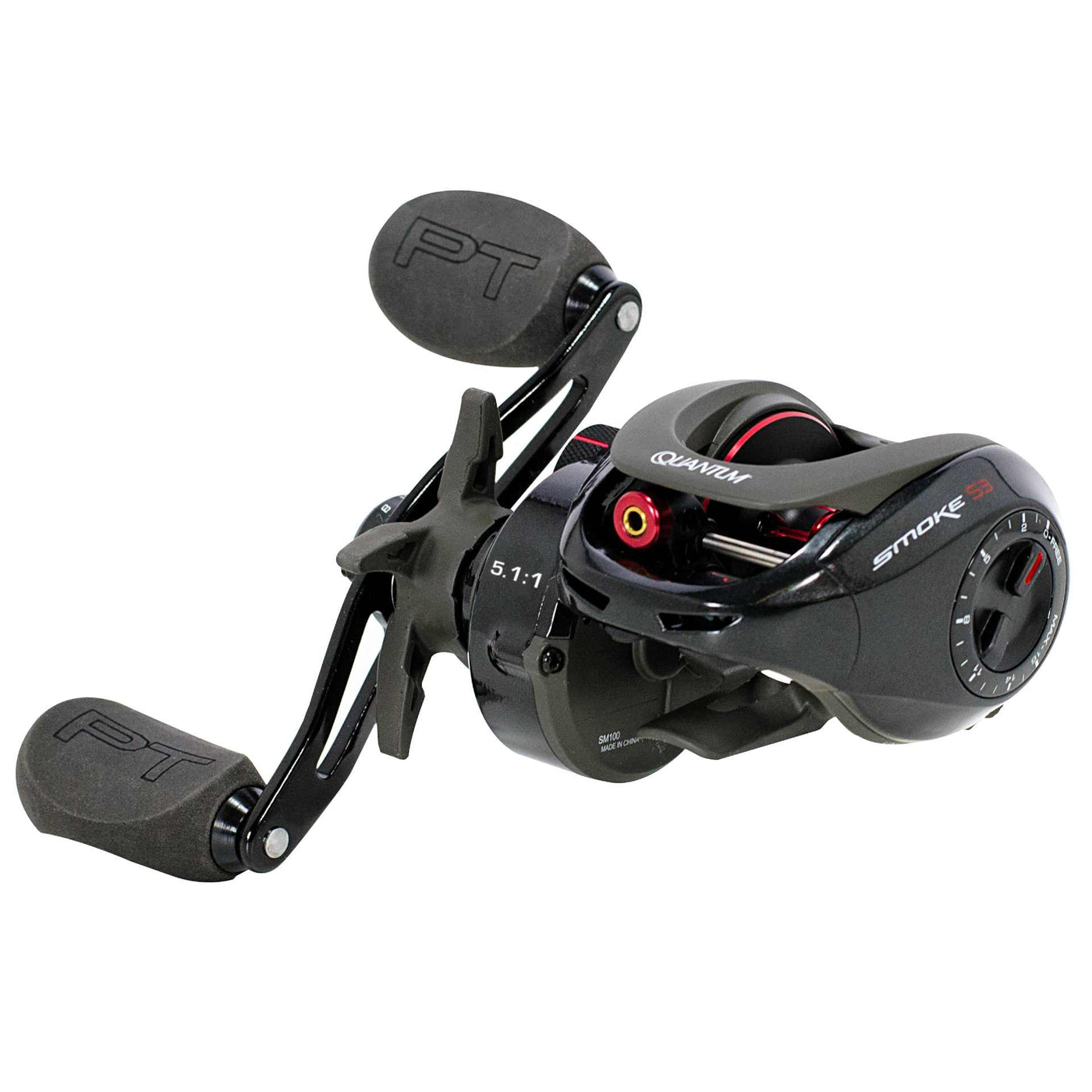 Quantum Smoke S3 Baitcasting Reel Close-up