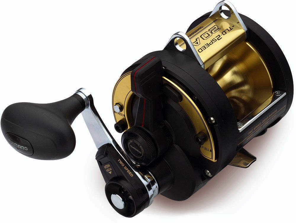 Shimano TLD 2-Speed Lever Drag Saltwater Trolling Fishing Reel