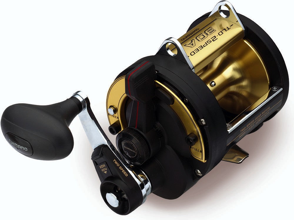 Shimano TLD 2-Speed Lever Drag Saltwater Trolling Fishing Reel Shimano TLD 2-Speed Lever Drag Saltwater Trolling Fishing Reel