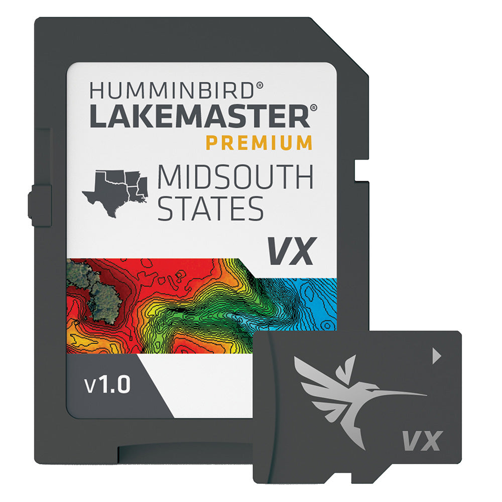 Humminbird LakeMaster VX Premium - Mid-South States [602005-1]