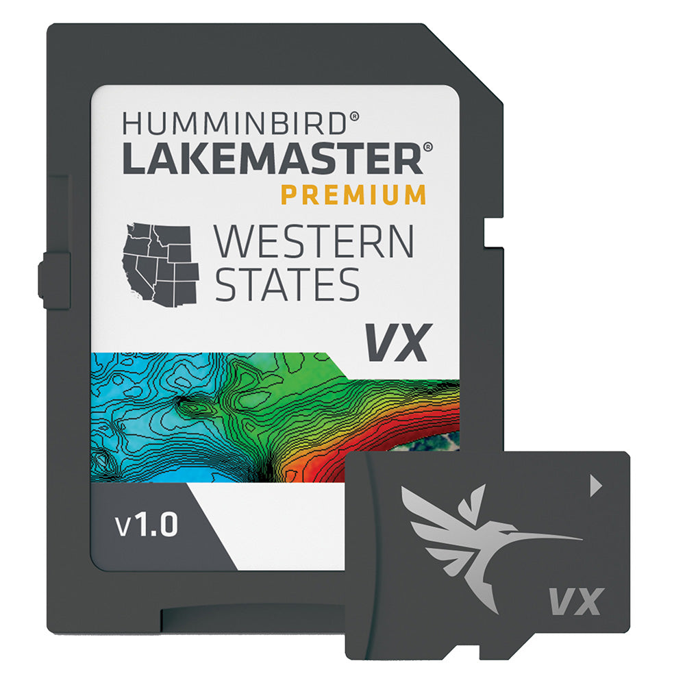 Humminbird LakeMaster VX Premium - Western States [602009-1]