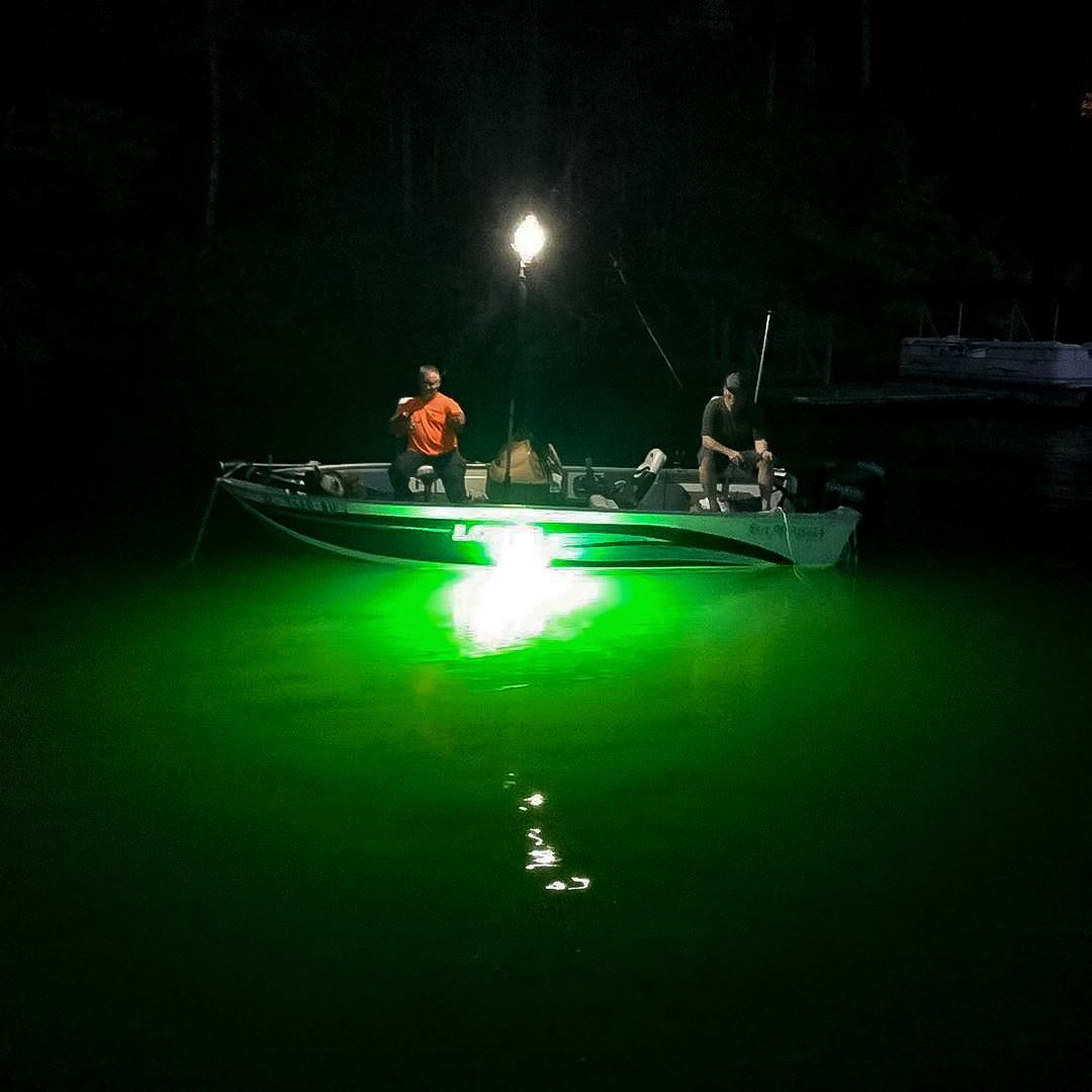 Hydro Glow 42W - 12V - 3.5A - 24" LED Fishing Light- HG500G Green 