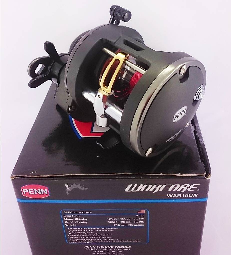 PENN Warfare™ Level Wind 15- WAR15LW Conventional Reel