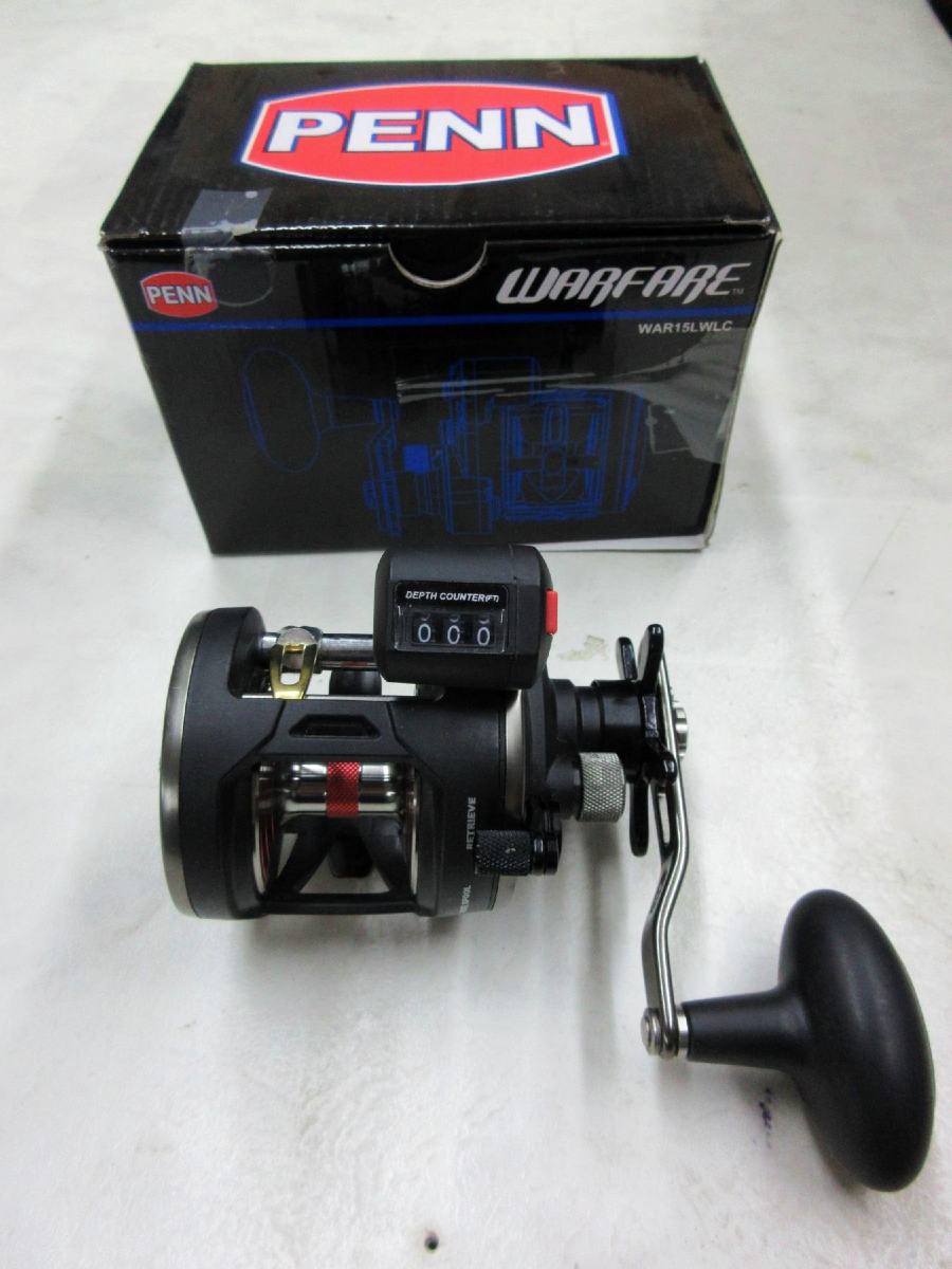 Warfare™ Star Drag Level Wind Conventional Reel With Line Counter
