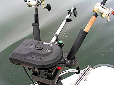 Scotty 1116 Propack 60 Telescoping Electric Downrigger w/ Dual Rod Ho