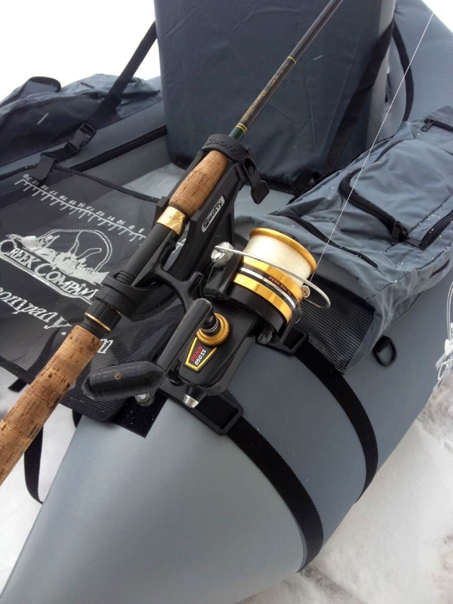 scotty fly fishing rod holder Scotty 267 Fly Rod Holder w/266 Float Tube Mount